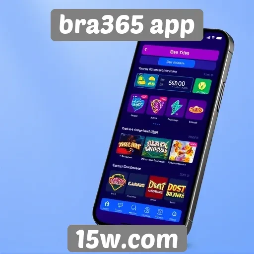 Funcionalidades do bra365 app para jogadores